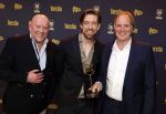 Hilversum 26 april 2023
Uitreiking radio ring 2023 in de vorstin .
Mattie Valke  Frans Verschuur en Mario v Zijl