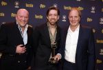Hilversum 26 april 2023
Uitreiking radio ring 2023 in de vorstin .
Mattie Valke  Frans Verschuur en Mario v Zijl
