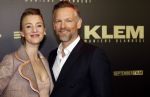 Amsterdam 30 januari 2023
Premiere Klem in Tuschinski met in de hoofdrollen Georgina Verbaan Barry Atsma Jacob Derwig Claudia Vismara Antonio Rampino Zoe Cusell Yenthe Bos en Marie  Mae v Zuilen. Noortje Herlaar