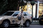 Amsterdam 24 januari 2023
Patty Brard met haar panter BMW in Amsterdam zuid