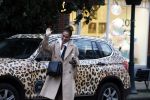 Amsterdam 24 januari 2023
Patty Brard met haar panter BMW in Amsterdam zuid