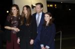 Apeldoorn 15 februari 2023
Prinses Margriet viert haar 80e verjaardag in Orpheus.
Prins Floris en Prinses Aimee met hun dochters