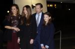 Apeldoorn 15 februari 2023
Prinses Margriet viert haar 80e verjaardag in Orpheus.
Prins Floris en Prinses Aimee met hun dochters