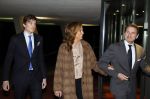 Apeldoorn 15 februari 2023
Prinses Margriet viert haar 80e verjaardag in Orpheus.
Prins Maurits en Prinses Marilene met hun zoon