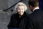 Amsterdam 18 januari 2023
De tweede dag van de nieuwjaarsreceptie van Koning Willem Alexander en koningin Maxima op het paleis op de Dam. Ook prinses Beatrix was weer aanwezig.