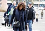 Utrecht 9 februari 2023
Kort geding Roxeanne Hazes vs. Rachel Hazes.  Roxeanne Hazes haar advocaat Maarten Kox (l) komt aan bij de rechtbank in Utrecht. Naast hem loopt ex advocaat Mr Tomlow en erachter Marieke v Beek en Robert Arjan Israel met vriendin