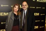 Amsterdam 30 januari 2023
Premiere Klem in Tuschinski met in de hoofdrollen Georgina Verbaan Barry Atsma Jacob Derwig Claudia Vismara Antonio Rampino Zoe Cusell Yenthe Bos en Marie  Mae v Zuilen. Ricky Koole en Leo Blokhuis