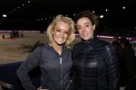 Amsterdam 28 januari 2023
Samantha Steenwijk rijdt op haar paard een kuhr terwijl ze zingt tijdens Jumping Amsterdam in de RAI.