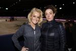 Amsterdam 28 januari 2023
Samantha Steenwijk rijdt op haar paard een kuhr terwijl ze zingt tijdens Jumping Amsterdam in de RAI.