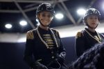 Amsterdam 28 januari 2023
Samantha Steenwijk rijdt op haar paard een kuhr terwijl ze zingt tijdens Jumping Amsterdam in de RAI.