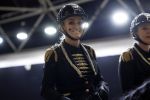 Amsterdam 28 januari 2023
Samantha Steenwijk rijdt op haar paard een kuhr terwijl ze zingt tijdens Jumping Amsterdam in de RAI.
