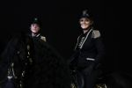 Amsterdam 28 januari 2023
Samantha Steenwijk rijdt op haar paard een kuhr terwijl ze zingt tijdens Jumping Amsterdam in de RAI.