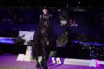 Amsterdam 28 januari 2023
Samantha Steenwijk rijdt op haar paard een kuhr terwijl ze zingt tijdens Jumping Amsterdam in de RAI.