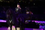 Amsterdam 28 januari 2023
Samantha Steenwijk rijdt op haar paard een kuhr terwijl ze zingt tijdens Jumping Amsterdam in de RAI.