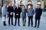 Amsterdam 17 januari 2023
Nieuwjaarsreceptie van Koning Willem Alexander en Koningin Maxima op paleis op de dam. oa Anneke v Zanen Nieberg Madeleine Meppelink Ferry Weertman en Sander Kool