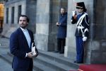 Amsterdam 17 januari 2023
Nieuwjaarsreceptie van Koning Willem Alexander en Koningin Maxima op paleis op de dam.
Davide Heijmans de vrouw van Thierry Baudet is daar aan het fotograferen.