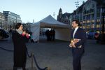 Amsterdam 17 januari 2023
Nieuwjaarsreceptie van Koning Willem Alexander en Koningin Maxima op paleis op de dam.
Davide Heijmans de vrouw van Thierry Baudet is daar aan het fotograferen.