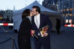 Amsterdam 17 januari 2023
Nieuwjaarsreceptie van Koning Willem Alexander en Koningin Maxima op paleis op de dam.
Davide Heijmans de vrouw van Thierry Baudet is daar aan het fotograferen.