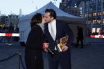Amsterdam 17 januari 2023
Nieuwjaarsreceptie van Koning Willem Alexander en Koningin Maxima op paleis op de dam.
Davide Heijmans de vrouw van Thierry Baudet is daar aan het fotograferen.