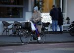 Amsterdam 8 januari 2024
Chantal janzen op de fiets in Amsterdam zuid