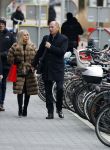 Amsterdam 11 januari 2024
Eugene v Duin arriveert bij de rechtbank van Amsterdam met zijn vrouw en advocaat .