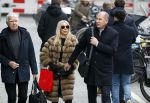 Amsterdam 11 januari 2024
Eugene v Duin arriveert bij de rechtbank van Amsterdam met zijn vrouw en advocaat .