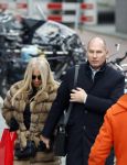 Amsterdam 11 januari 2024
Eugene v Duin arriveert bij de rechtbank van Amsterdam met zijn vrouw en advocaat .