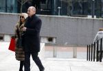 Amsterdam 11 januari 2024
Eugene v Duin arriveert bij de rechtbank van Amsterdam met zijn vrouw en advocaat .