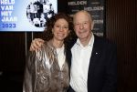 Amsterdam 10 januari 2024
Bekendmaking held van het jaar 2023 van magazine Helden bij Gassan Diamonds. Frits Barend en dochter Barbara Barend