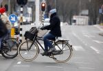 Amsterdam 11 januari 2024
Jacob Derwig op de fiets in Amsterdam centrum.