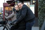 Amsterdam 9 januari 2024
Loiza lamers met partner op electrische van Moof fiets in Amsterdam.