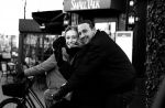 Amsterdam 9 januari 2024
Loiza lamers met partner op electrische van Moof fiets in Amsterdam.