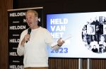 Amsterdam 10 januari 2024
Bekendmaking held van het jaar 2023 van magazine Helden bij Gassan Diamonds. De winnaars zijn Quilindschy Hartman Lutsharel Geertruida en Femke Bol  ( haar ouders haalden prijs op).Peter Heerschop