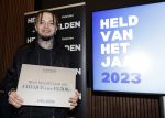 Amsterdam 10 januari 2024
Bekendmaking held van het jaar 2023 van magazine Helden bij Gassan Diamonds. De winnaars zijn Quilindschy Hartman Lutsharel Geertruida en Femke Bol  ( haar ouders haalden prijs op)