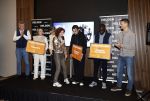 Amsterdam 10 januari 2024
Bekendmaking held van het jaar 2023 van magazine Helden bij Gassan Diamonds. De winnaars zijn Quilindschy Hartman Lutsharel Geertruida en Femke Bol  ( haar ouders haalden prijs op)