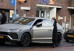 Amsterdam 16 januari 2024
Rose  Bertram in de Lamborghini Urus van Gregory v d Wiel