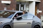 Amsterdam 16 januari 2024
Rose  Bertram in de Lamborghini Urus van Gregory v d Wiel
