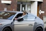 Amsterdam 16 januari 2024
Rose  Bertram in de Lamborghini Urus van Gregory v d Wiel