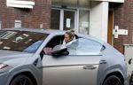 Amsterdam 16 januari 2024
Rose  Bertram in de Lamborghini Urus van Gregory v d Wiel
