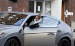 Amsterdam 16 januari 2024
Rose  Bertram in de Lamborghini Urus van Gregory v d Wiel