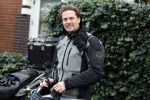 Amsterdam 4 januari 2024
Winston post op zijn BMW motor