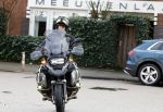 Amsterdam 4 januari 2024
Winston post op zijn BMW motor