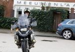 Amsterdam 4 januari 2024
Winston post op zijn BMW motor