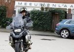 Amsterdam 4 januari 2024
Winston post op zijn BMW motor
