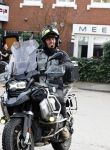 Amsterdam 4 januari 2024
Winston post op zijn BMW motor