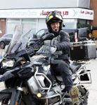 Amsterdam 4 januari 2024
Winston post op zijn BMW motor