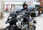 Amsterdam 4 januari 2024
Winston post op zijn BMW motor