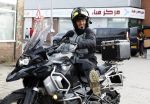 Amsterdam 4 januari 2024
Winston post op zijn BMW motor
