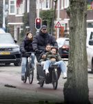 Amsterdam 9 januari 2024
Badr hari en ... in bakfiets in Amsterdam zuid.