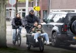 Amsterdam 9 januari 2024
Badr hari en ... in bakfiets in Amsterdam zuid.